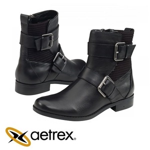 [AETREX] 에이트렉스 카라 앵클부츠 블랙,정품(국내배송),기능성신발,편한구두,기능성구두